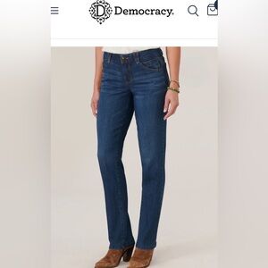 Democracy Women's Ab Solution Blue Jeans